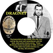 Cover image for Dragnet - Single Episodes